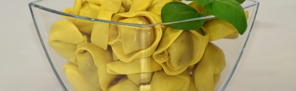 A bowl of tortellini for your soup