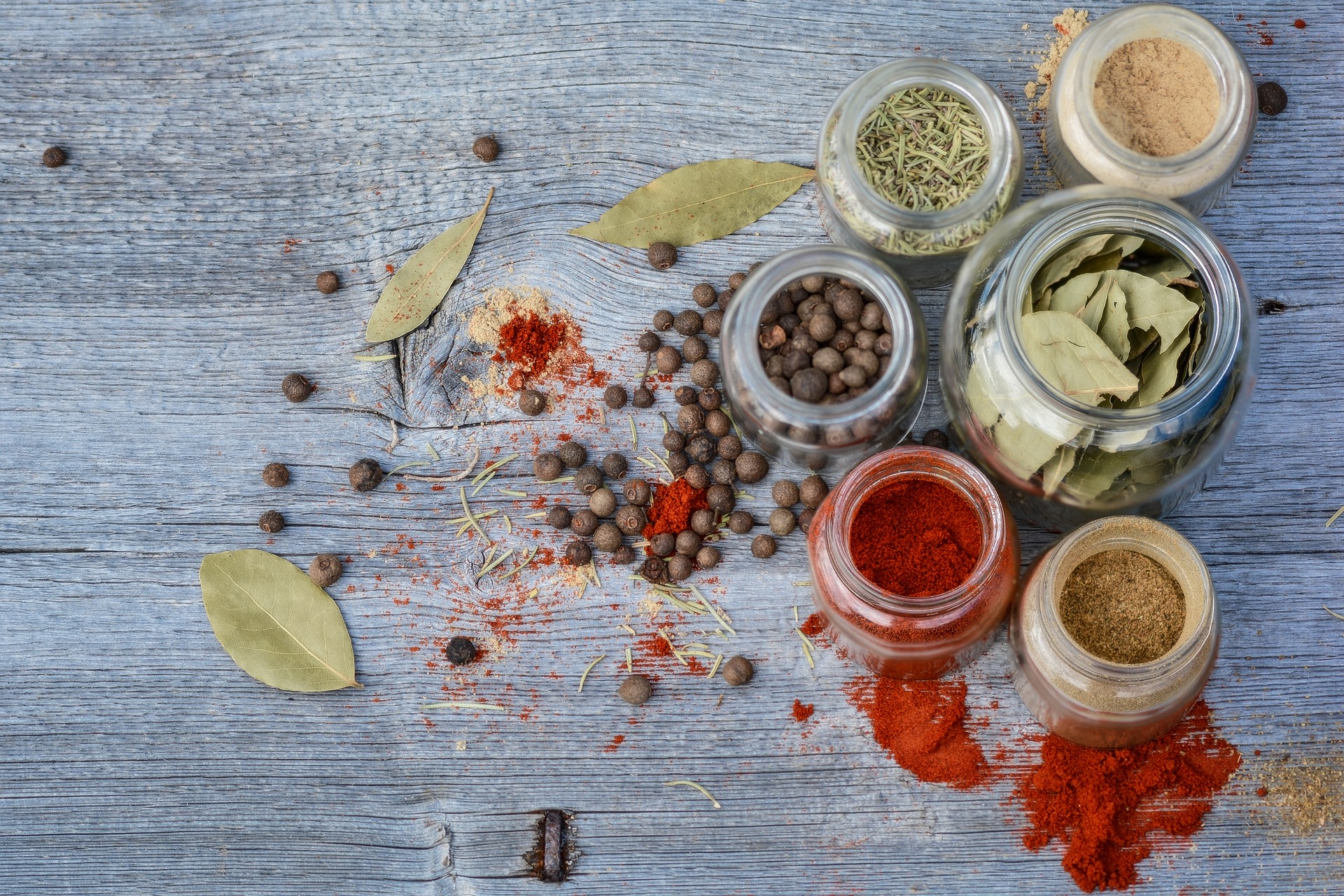 Spices and Kitchen Herbs